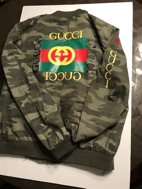 gucci ski jackets|gucci camouflage jacket.